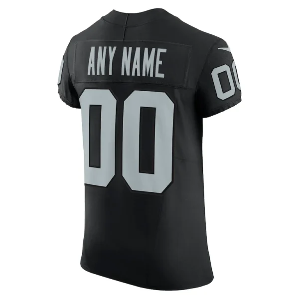 Las vegas raiders nike vapor f.u.s.e. elite custom jersey Black 48