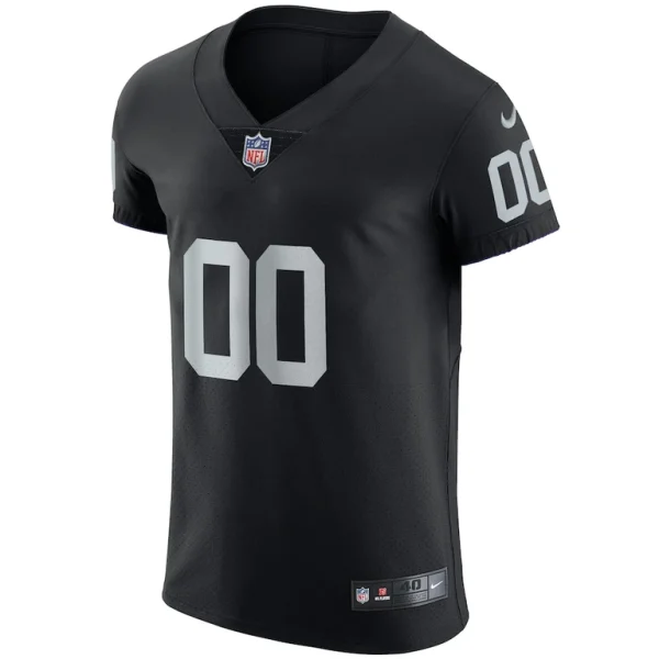 Las vegas raiders nike vapor untouchable custom elite jersey Black 44