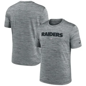 Las vegas raiders nike velocity performance t shirt Gray