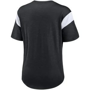 Las vegas raiders nike womens primary logo fashion top Heather black M