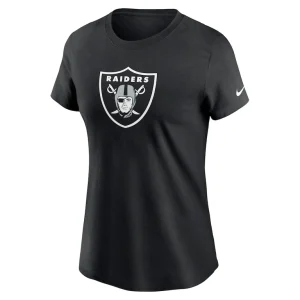 Las vegas raiders nike womens primary logo t shirt Black S