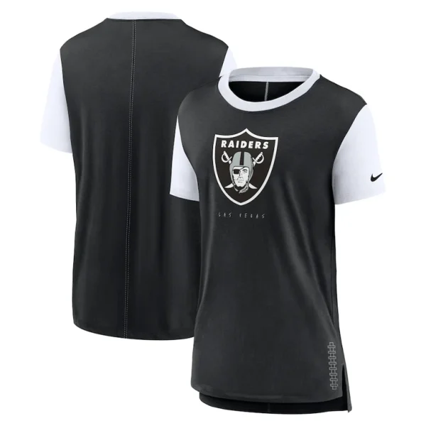 Las vegas raiders nike womens team t shirt Black
