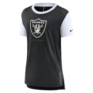 Las vegas raiders nike womens team t shirt Black S