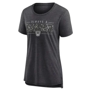 Las vegas raiders nike womens vintage graphic tri blend scoop neck t shirt Charcoal M