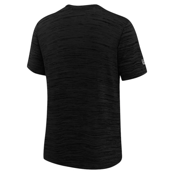 Las vegas raiders nike youth sideline velocity performance t shirt Black Yth L