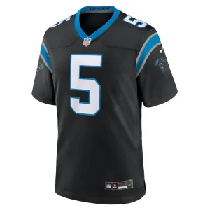 Laviska shenault jr. carolina panthers nike team game jersey Black M