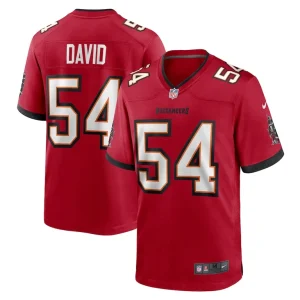 Lavonte david tampa bay buccaneers nike game jersey Red