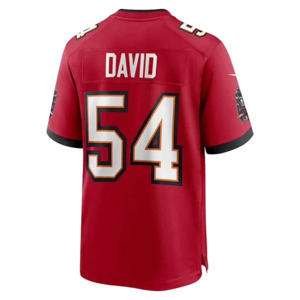 Lavonte david tampa bay buccaneers nike game jersey Red L