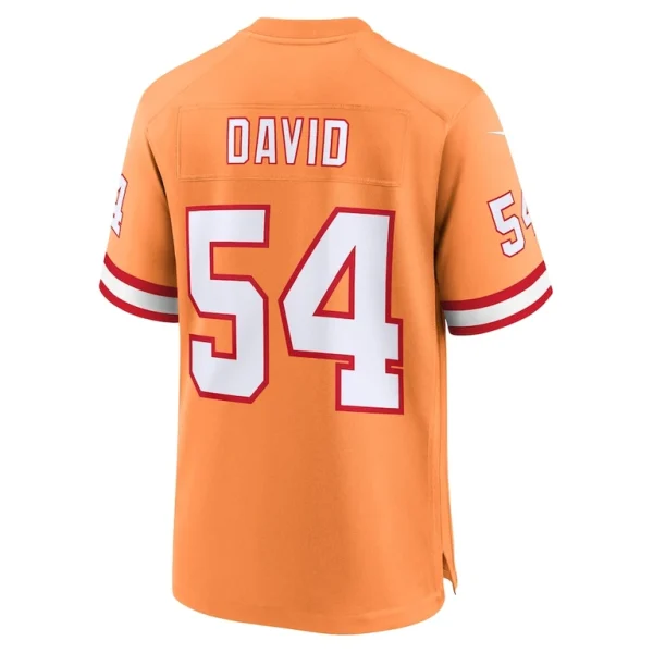 Lavonte david tampa bay buccaneers nike throwback game jersey Orange L