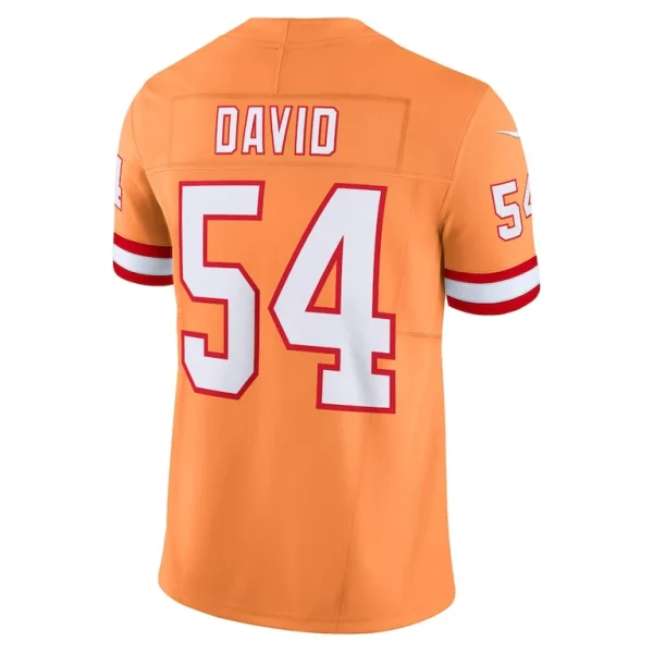 Lavonte david tampa bay buccaneers nike vapor f.u.s.e. limited jersey Orange L