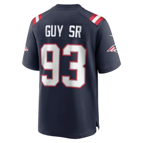 Lawrence guy new england patriots nike team game jersey Navy L