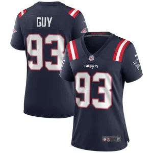 Lawrence guy new england patriots nike womens game jersey Navy