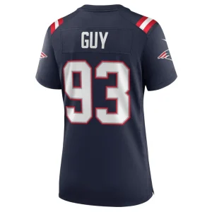 Lawrence guy new england patriots nike womens game jersey Navy L