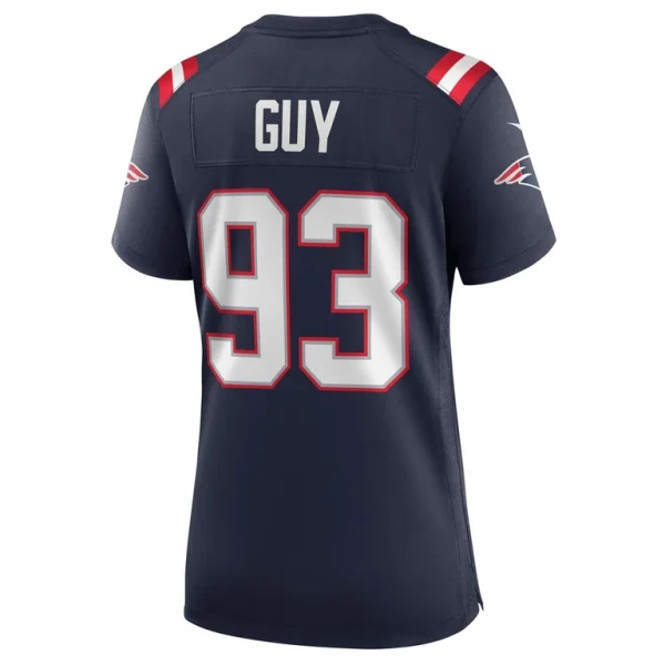 Lawrence guy new england patriots nike womens game jersey Navy L