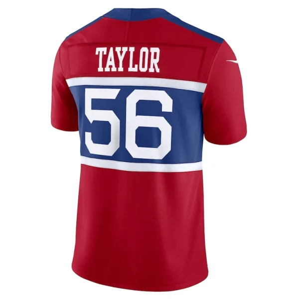 Lawrence taylor new york giants nike alternate vapor f.u.s.e. retired player limited jersey Century red L