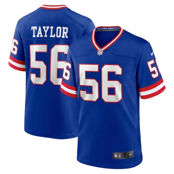 Lawrence taylor new york giants nike classic retired player game jersey Royal