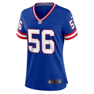 Lawrence taylor new york giants nike womens classic retired player game jersey Royal M
