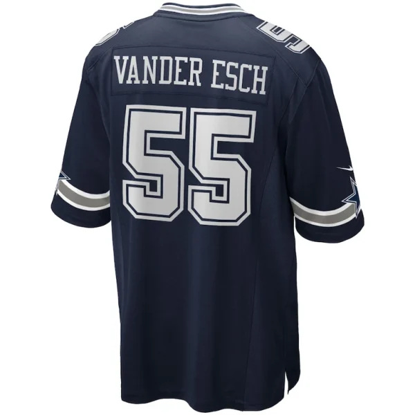 Leighton vander esch dallas cowboys nike team game jersey Navy L