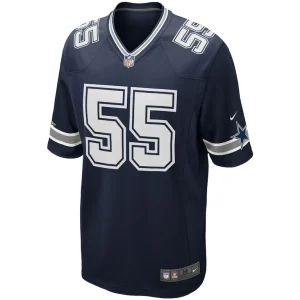 Leighton vander esch dallas cowboys nike team game jersey Navy M