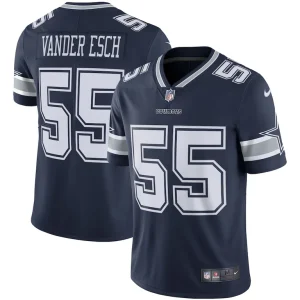 Leighton vander esch dallas cowboys nike vapor limited player jersey Navy