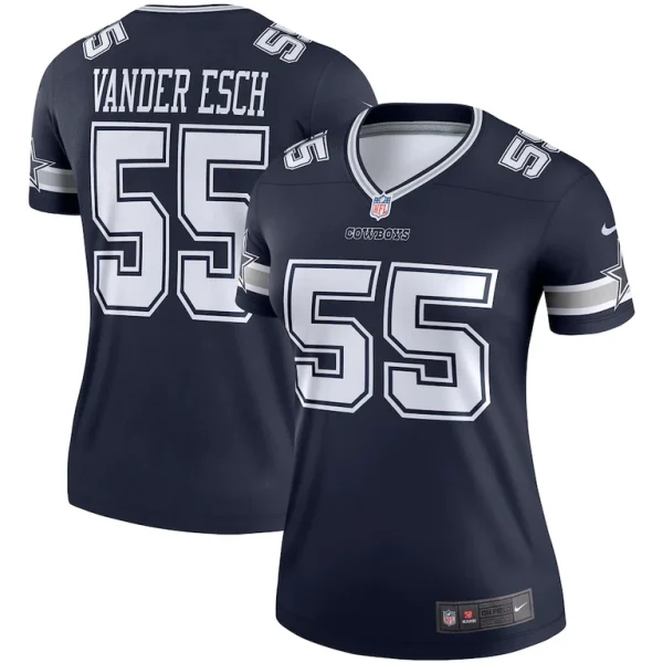 Leighton vander esch dallas cowboys nike womens legend player performance top Navy
