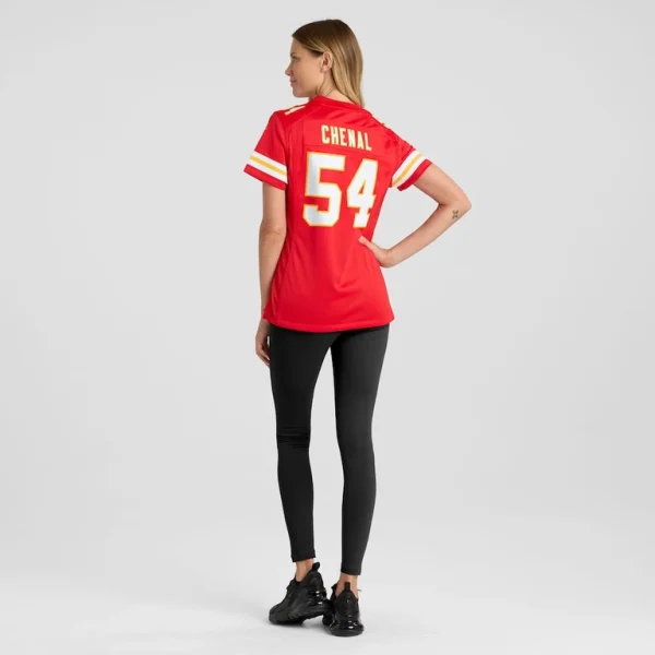 Leo chenal kansas city chiefs nike womens game player jersey Red 2XL