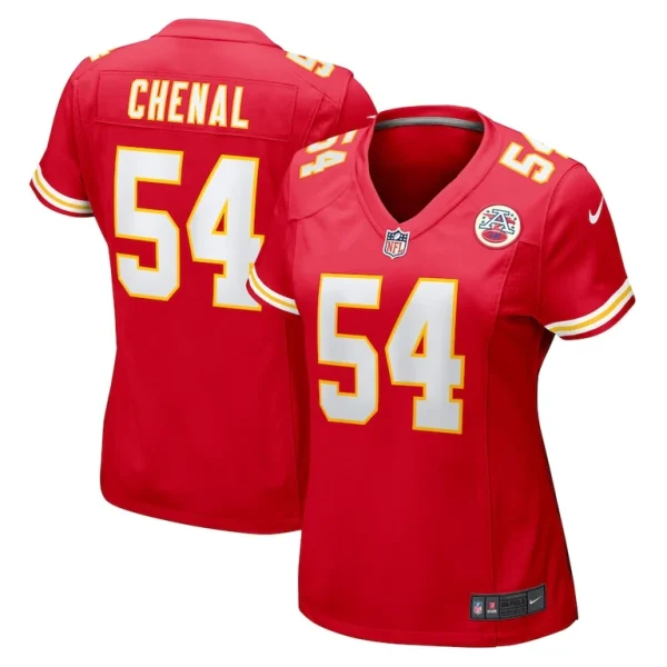 Leo chenal kansas city chiefs nike womens game player jersey Red