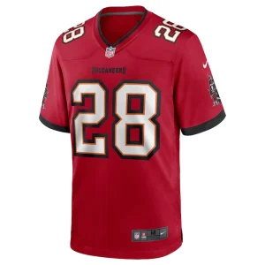 Leonard fournette tampa bay buccaneers nike game jersey Red M
