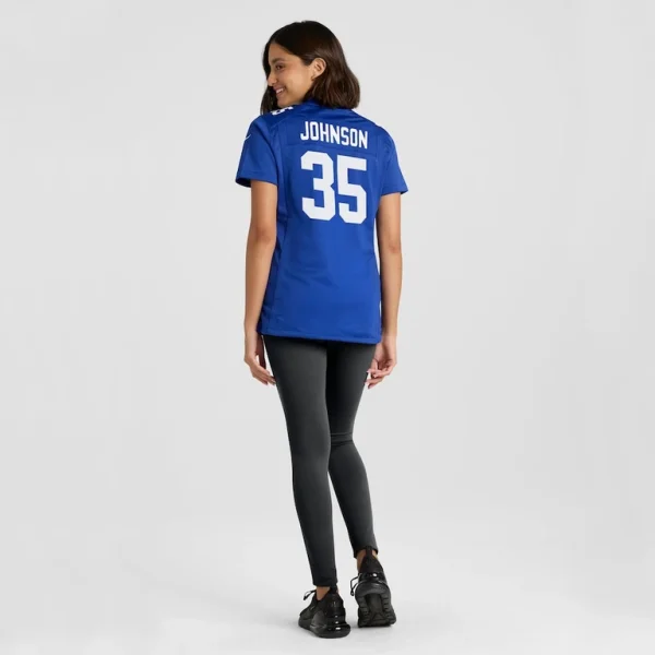 Leonard johnson new york giants nike womens game player jersey Royal 2XL