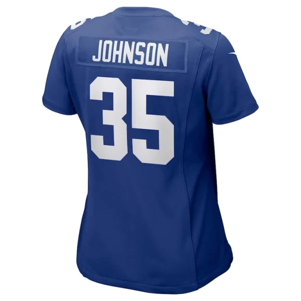 Leonard johnson new york giants nike womens game player jersey Royal L