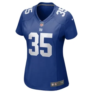 Leonard johnson new york giants nike womens game player jersey Royal M