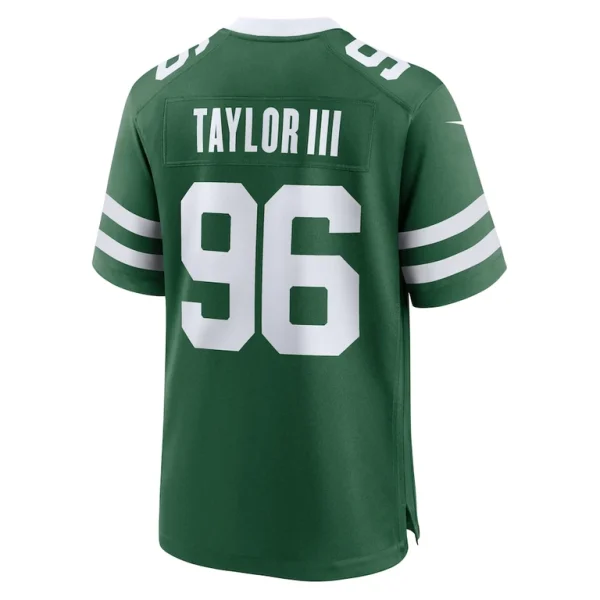Leonard taylor iii new york jets nike team game jersey Legacy green L