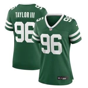 Leonard taylor iii new york jets nike womens team game jersey Legacy green