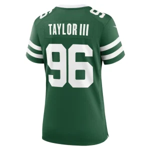 Leonard taylor iii new york jets nike womens team game jersey Legacy green L
