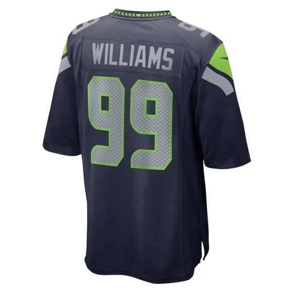 Leonard williams seattle seahawks nike game jersey College navy L