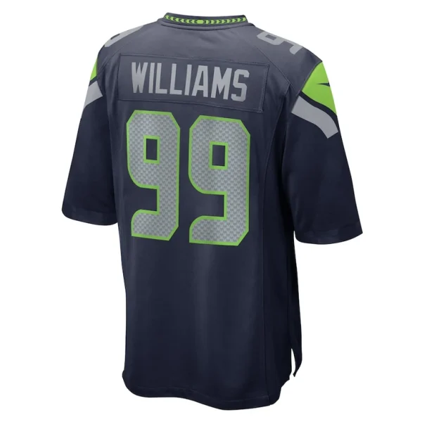 Leonard williams seattle seahawks nike game jersey College navy L