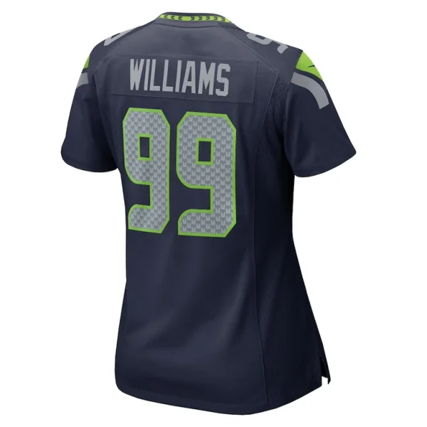 Leonard williams seattle seahawks nike womens game jersey College navy L