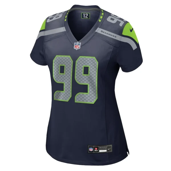 Leonard williams seattle seahawks nike womens game jersey College navy M