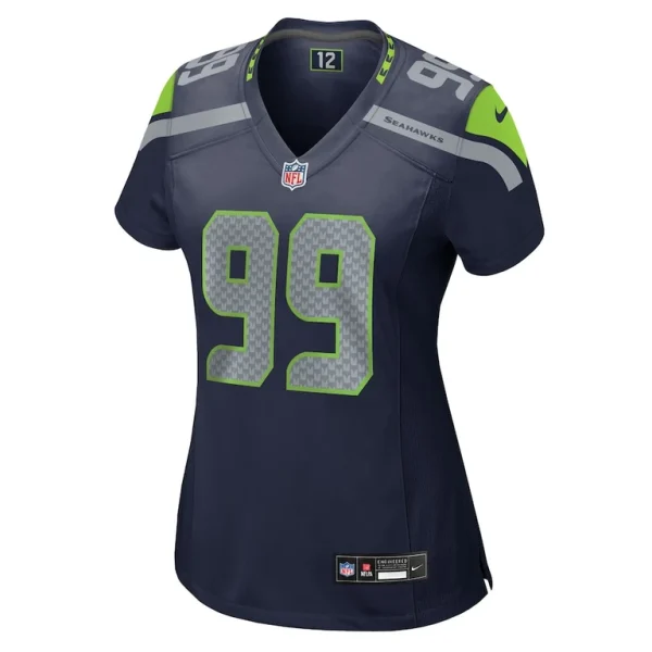 Leonard williams seattle seahawks nike womens team game jersey College navy M