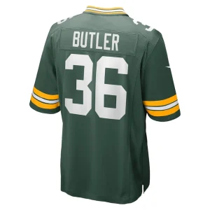 Leroy butler green bay packers nike retired player game jersey Green L