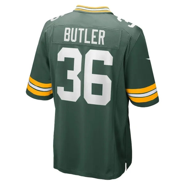 Leroy butler green bay packers nike retired player game jersey Green L