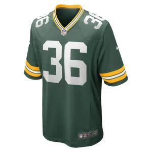 Leroy butler green bay packers nike retired player game jersey Green M