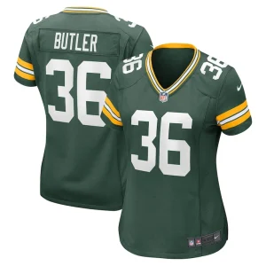 Leroy butler green bay packers nike womens retired player game jersey Green