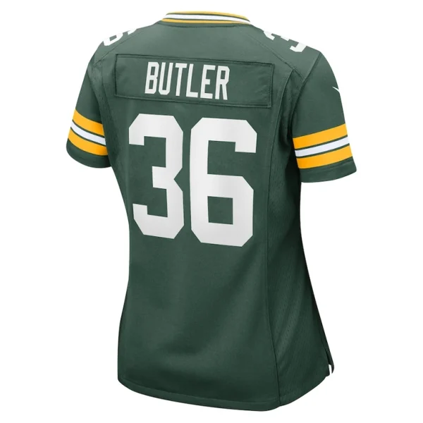Leroy butler green bay packers nike womens retired player game jersey Green L