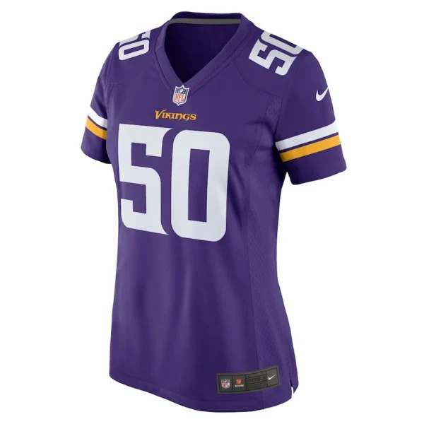 Levi drake rodriguez minnesota vikings nike womens game jersey Purple M