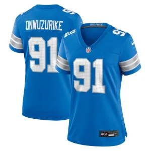 Levi onwuzurike detroit lions nike womens team game jersey Blue