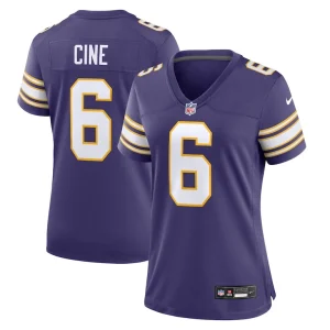 Lewis cine minnesota vikings nike womens classic player game jersey Purple