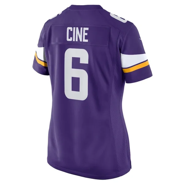 Lewis cine minnesota vikings nike womens game player jersey Purple L