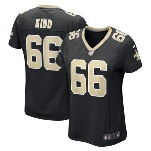 Lewis kidd new orleans saints nike womens game player jersey Black