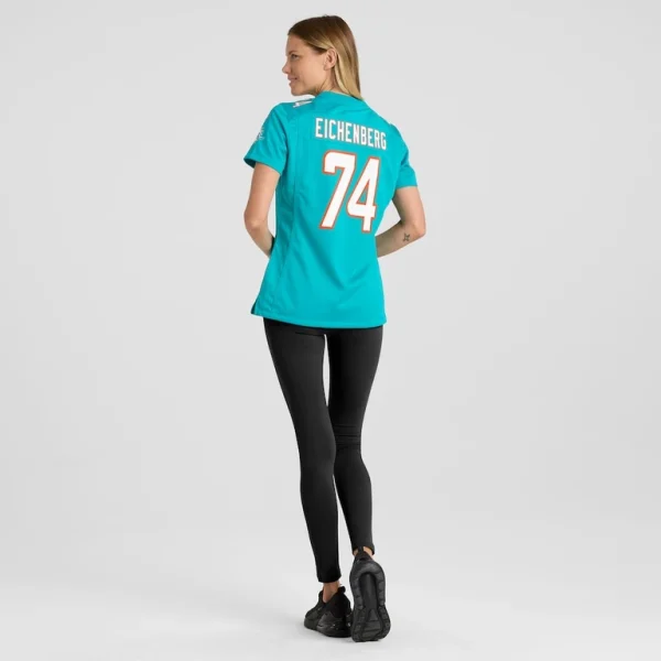 Liam eichenberg miami dolphins nike womens game jersey Aqua 2XL